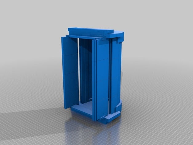 monoprice delta mini plexi modifié imprimer L'imprimante 3d de pièces 3D print model - Mito3D