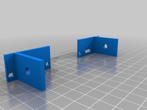 hypercube y endstop mount 3030 3d printer parts 3d print model - Mito3D