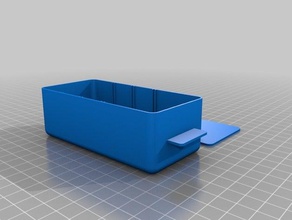 mi personalizados de almacenamiento cajón la caja organización personalizado 3d print model - Mito3D