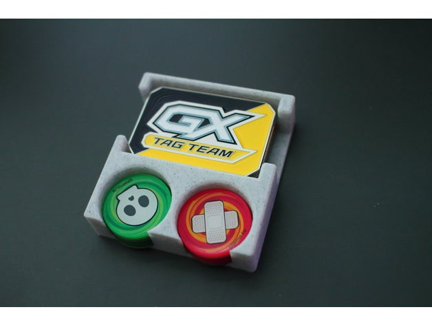 pokemon tcg token de rack juguetes y accesorios juego 3D print model - Mito3D
