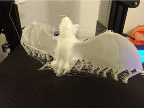 bat zbrushbatremix support animals 3d print model - Mito3D