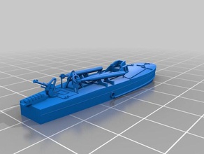 mas 500 italian torpedo boat 1 300 vehicles cruel seas wargaming 3d print model - Mito3D