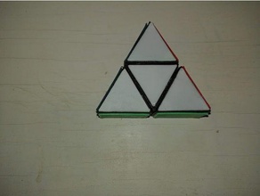jr slim-pyraminx Rätsel pyraminx rubiks cube 3d print model - Mito3D