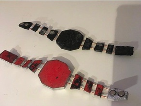 watch tech bracelets arduino add ons circuit wearables 3d print model - Mito3D