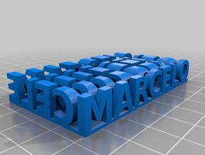 my customized stereo text v2 sculptures 3d print model - Mito3D