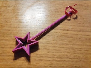 magical fairy wand toys & games magic 3d print model - Mito3D