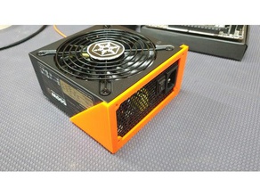small form factor sfx power supply mount computer diy 3d print model - Mito3D