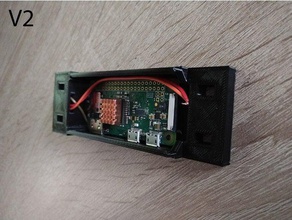 raspberry pi zero w + rtc ds3231 case electronics creality ender 3 3d print model - Mito3D