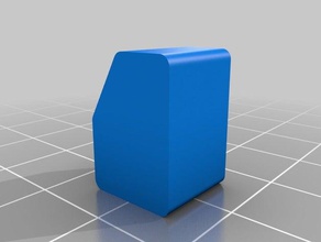endstop-block spacer 1mm 3d printer parts 3d print model - Mito3D