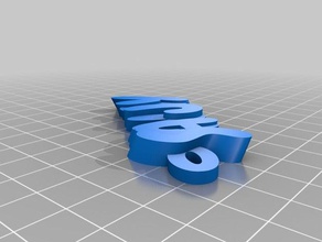 sanjay i portachiavi su misura 3d print model - Mito3D