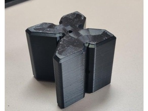 v-block --- ottimizzato per la stampa 3d macchine utensili 3dprintable 3dprinting il blocco macchina di cnc del mulino apparecchiatura macchinista fresatura fresatrice vblock vee 3d print model - Mito3D