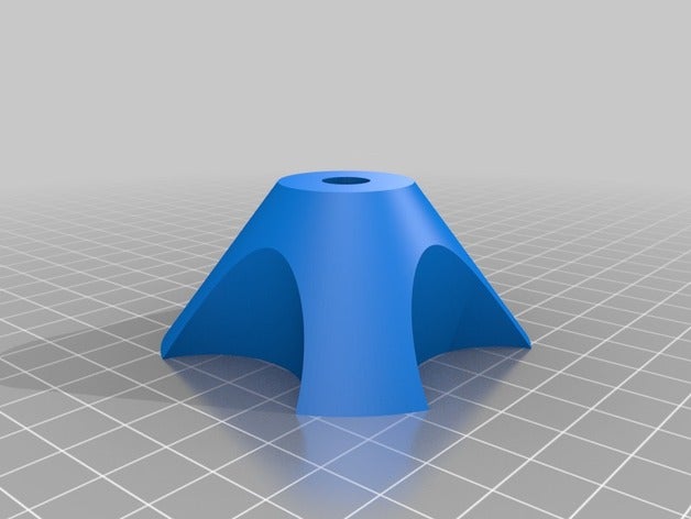 my customized parametric universal spool holder small 3D print model - Mito3D