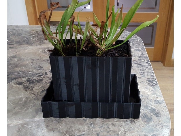 bog plant pot outdoor & garden 3D print model - Mito3D