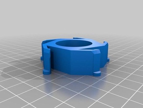 mon personnalisés bobine hub adaptateur 25-50 L'imprimante 3d de pièces personnalisé 3d print model - Mito3D