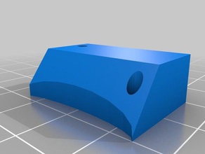 nerf stryfe micro interruptor de gatillo montaje La impresión en 3d 3d print model - Mito3D