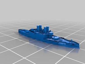 battleship navarin de 1896 1 2400 escala brinquedo & acessórios para jogos predreadnought rjw militares russos marinha russa guerra russo-japonesa tsushima wargaming navio 3d print model - Mito3D