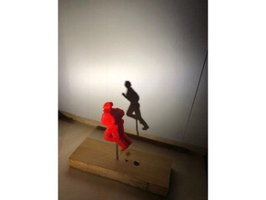 execução de pé pessoa multi-perspectice pessoas perspectiva escultura duas 3d print model - Mito3D