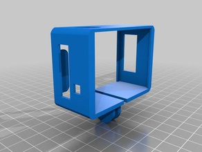 go pro camera case gopro mount 3d print model - Mito3D