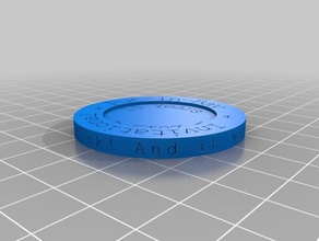 il mio personalizzata sfida coin generator La stampa 3d su misura 3d print model - Mito3D