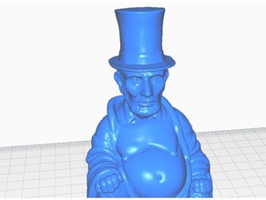 abraham lincoln ünlü insanlar koleksiyonu Buda heykeller büstü remix heykel 3d print model - Mito3D