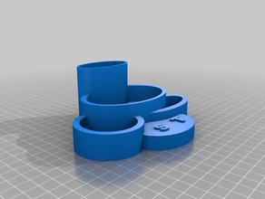 semplice organizzatore i contenitori 3d print model - Mito3D