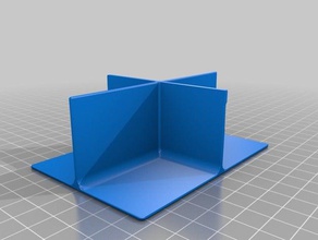 stanley 014725r organizador de grandes bin divisor 2x2 organização 3d print model - Mito3D