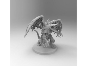 sobek thousandth son demon prince toy & game accessories all dust chaos mini minis thousand sons 3d print model - Mito3D