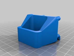 meine angepasste pegstr - pegboard Assistent- Holzkohle-grill-starter 2 Werkzeug-Halterungen & Boxen kundengebundene 3d print model - Mito3D