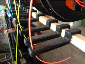 filament kılavuzu son hoder 3d yazıcı aksesuarları 3d print model - Mito3D