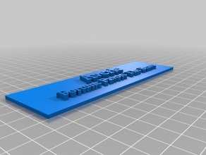 averie 3 signs & logos customized 3d print model - Mito3D