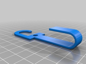 porte ceinture organizasyon dolap kemer rengement destek 3d print model - Mito3D