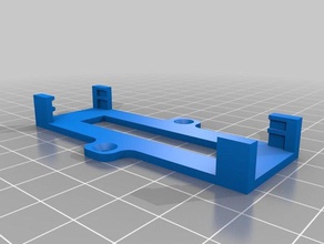 einfache Halterung 44 pin micromite 3d-drucken 3d print model - Mito3D