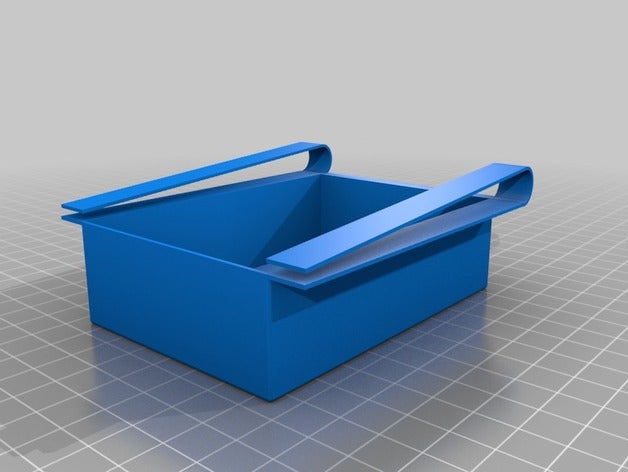 cajon organizador 3d baskı refrigerador 3D print model - Mito3D