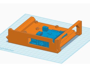 ender 3, alle eine orange pi pc-Gehäuse 3d Drucker Zubehör 3 pi-Fall 3d print model - Mito3D