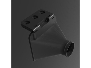 bmpc4k blackmagic production camera 4k sun hood 3d print model - Mito3D