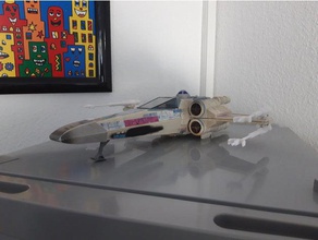 haspro x wing cannon 1995 vehicles 3d print model - Mito3D