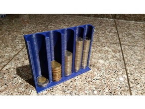 ein weiteres coin-sorter Container 3d print model - Mito3D