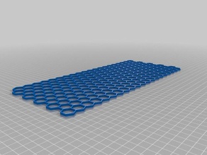 my customized honeycomb 20 x10 biology 3d print model - Mito3D