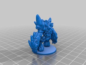 earth elemental put together hobby 3d print model - Mito3D