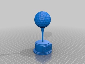 antonio tomasso de golfe prêmio A impressão 3d 3d print model - Mito3D