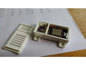 wemos d1 mini v23 bme280 caso eletrônica iot 3d print model - Mito3D