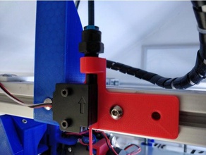 runout filament ledger support 3030 3d printer accessories extrusion sens sensor 3d print model - Mito3D