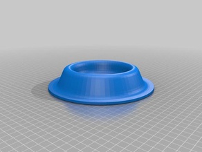 dog dish made gravity sketch oculus quest pets 3d print model - Mito3D