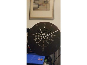 stormlight archive clock art brandon sanderson cosmere wall 3d print model - Mito3D