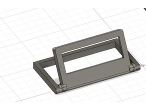 16 2 lcd screen stand v2 electronics 3d print model - Mito3D