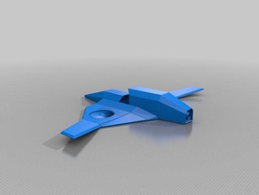 jet del pulso uav vtol modelos 3d print model - Mito3D