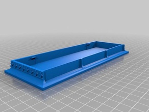 tudor rose box long remix containers 3d print model - Mito3D