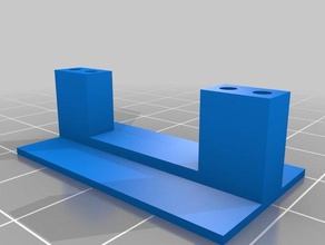 mini uhu vector halterung 3d print model - Mito3D