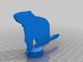 wind vane - groundhog topper 3d printing 3d print model - Mito3D