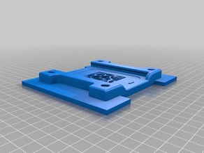 raspberry pi rack remix 3d printing mounting bracket camera case 3d print model - Mito3D